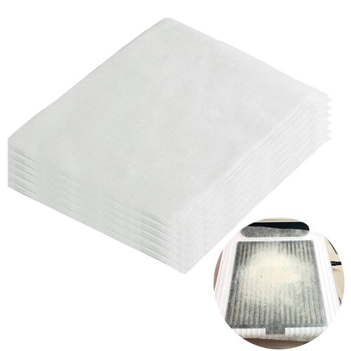 200 Sheets Nail Dust Collector Filter Paper Disposable Nail Dust Filters for Most of Nail Dust Collector Machine Nail Vacuum Dust Collector for Nail Salon Nail Spa Nail Tech Nail Supplies Accessories