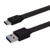 Synergy Digital Camera USB Cable, Compatible with Nikon Z30 Digital Camera, 3 Ft. Type-C to USB-A Black Data USB Cable
