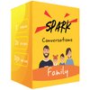 QUALEAP 250 Conversation Cards for Family - Spark Fun & Deep Talks - Family Card Games for Adults, Teens, Kids - Chat Cards Family Pack
