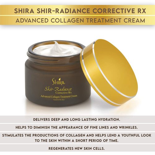 Shira Shir-Radiance Corrective RX Advanced Therapeutic MoisturizerVitamin C Cream Helps to Reduce Wrinkles Helps in Soothing & Smoothing Skin Great for Oily Skin Type (50 ML)
