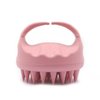 Dr.Pedi Scalp Massager Scalp Scrubber Hair Shampoo Brush Scalp Brush Hair Scrubber Scalp Massager for Hair Growth Dandruff Removal Silicone Deep Scalp Cleansing and Relax Scalp Light Pink