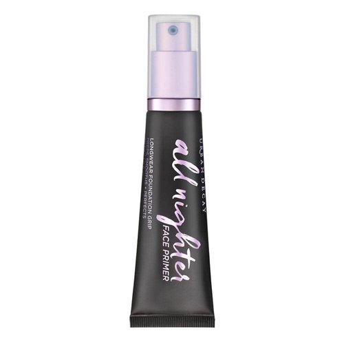 Urban Decay All Nighter Longwear Face Primer (Full Size), Smoothing & Hydrating Base for Foundation Face Makeup, Sheer & Lightweight, for All Skin Types, Vegan, Cruelty-free - 1 fl oz