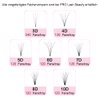 Premade Volume Eyelash Extensions 4D-D-0.10-9 Short Stem Premade Fans Eyelash Extensions 9 to 20 mm Volume Lash Extensions .07 .10 Pre made Lash Fans C D Curl (4D-D-0.10,9mm)