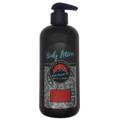 Cedar Mountain Berry Shortcake & Whipped Cream Scented Body Lotion with Marula Oil, 16 Oz