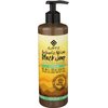 Alaffia - Authentic African Black Soap, All-in-One Body Wash, Shampoo, and Shaving Soap For All Skin and Hair Types, Fair Trade, No Parabens, Non-GMO, No SLS, Peppermint, 16 Ounce