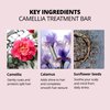 NIKSME Camellia Hair Treatment Bar, Revitalizes Dry Hair, Enriched with Biotin, Plant Proteins, Pea Peptide, Quinoa Seed Extract
