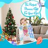 Princess Dress Up Toys,Princess Dress up Clothes Rainbow Cape Kit for Little Girls 3-8 Years Old,9PCS Gift Set Princess Costume Dress for Birthday Christmas Halloween Present