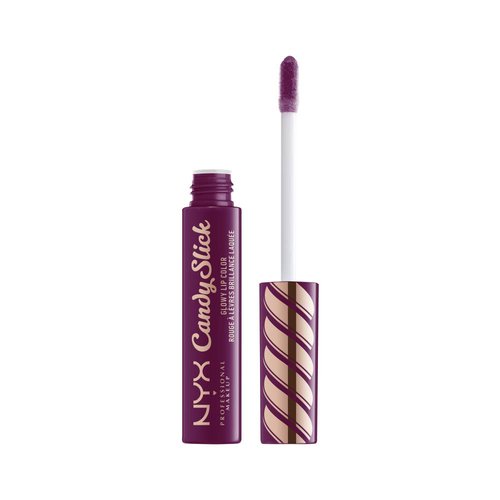 NYX PROFESSIONAL MAKEUP Candy Slick Glowy Lip Color Gloss - Grape Expectations (Grape)