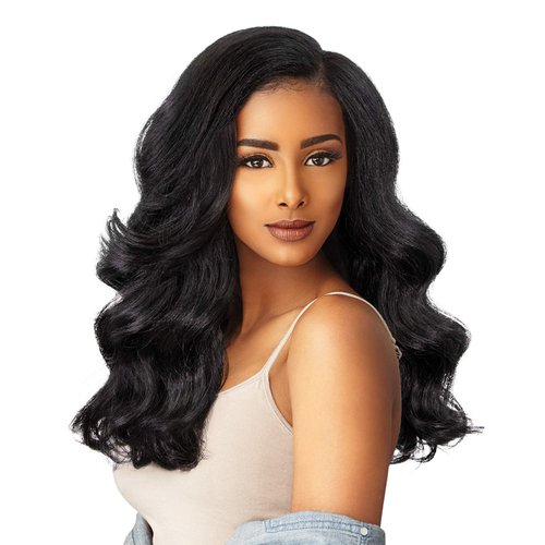 Sensationnel lace front wig - lace front edge head turner curls kinks & co (T2/BG)