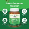 Chewable Vitamin C Gummies for Adults - Halal Vitamin C Immune Support Gummies - Ascorbic Acid Natural Vitamin C Gummy Immune Booster for Adults and Natural Cold Remedy Gummy Vitamin C Vitamins