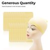Superhairpieces 20PCs Stocking Wig Caps breathable Full Head Mesh Net with Wide Elastic Band (Brown, 20PCs)