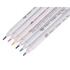 Air Erasable Fabric Marking Pen Disappearing Ink Makring Pen Fabric Marker Water Soluble Ink Pen for Embroidery Cross Stitch Handicarft Needlework Quilting Tracing and Stitching