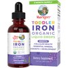 MaryRuth Organics Iron Supplement for Toddlers | Liquid Iron Supplement for Children Ages 1-3 | Iron Supplement for Iron Deficiency | Sugar Free | Vegan | Non-GMO | Gluten Free | 2 Fl Oz