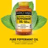 MASON NATURAL Peppermint Oil 50 mg Enteric Coated Supplement, 90 Day Supply of Gastrointestinal Support for Normally Functioning Bowel, Softgel Pills
