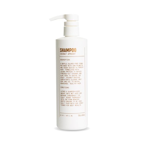 Blu Atlas Mens Shampoo - Coconut Apricot - Gentle Cleansing, Hydrating Shampoo for Volume, All Hair Types - 16 oz Bottle