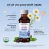 Hyland's Kids Melatonin-Free Organic Sleep Calm & Immunity Liquid, Sugar-Free with Magnesium, Vitamin D, Zinc & Elderberry, Promotes Sleep & Supports Immune Health, Ages 2+, Grape Flavor, 4 Fl. Oz.