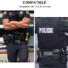 Kydex Handcuff Pouch for Duty Belt, Handcuff Case Fit Most Standard Size Asp Handcuff/S&W hinged Handcuff/Chain Handcuffs, Law Enforcement Cuff Holder, Fit 1.5&1.75&2.0&2.25'' Belt Width