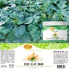SPA REDI - Clay Mask, Cucumber and Melon, 16 Oz - Pedicure and Body Deep Cleansing, Skin Pore Purifying, Detoxifying and Hydrating