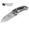 Wild Turkey Handmade Collection Old Fashioned Two Tone Lock Back Folding Knife.. (Bear)