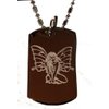 Sexy Butterfly Fairy Princess Seductress Logo Symbols - Military Dog Tag Luggage Tag Key Chain Keychain Metal Chain Necklace