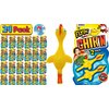 JA-RU Mini Rubber Chicken Slingshot for Kids (24 Pack, 2 Units Each) Stretchy Finger Slingshot Toys. Funny Gag Gifts, Bulk Party Favors & Stocking Stuffers for Teens. 426-24p