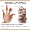 RONIAVL Animal Squirrel Finger Puppet Funny Toys, Puppet Show Theater Props, Sridiculous Weird Gag Gift Soft Odourless