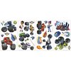 RoomMates RMK3119SCS Blaze & The Monster Machines Peel and Stick Wall Decals