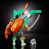 Masters of the Universe Mattel Origins Turtles of Grayskull Action Figure & Accessories, Casey Jones Collectible Toy with 16 Joints, TMNT & Motu Crossover