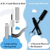 DIY Lash Extension Kit Lash Clusters 144Pcs 10-18mix Length Ultra Soft Lash Clusters Kit Lash Bond and Seal Lash Glue Lash Remover for DIY Eyelash Extensions(Taffee,D-10-18mix)