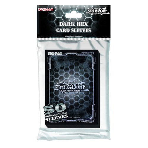 Yu-Gi-Oh! - Dark Hex Card Sleeves (50 Pack)