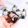 1Pc Miniature Lamps for Dollhouse,Doll House Miniature Retro Oil Lantern Dollhouse Accessories Scene Ornaments Dollhouse Miniature Scene Model Hurricane Lantern Kerosene Lamp