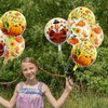 12Pcs 18''Fall Balloons Thanksgiving Foil Balloons Turkey Maple Leaf Foil Balloons for Thanksgiving Party Decoration Adult Kids Party Favors Supplies Home Decoration Thanksgiving Gift