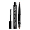 NYX PROFESSIONAL MAKEUP 3-In-1 Brow Pencil, Eyebrow Pencil - Ash Brown