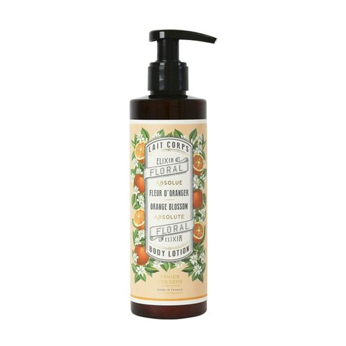 Panier des Sens – Orange Blossom Body Lotion for Dry Skin - Hydrating Body Cream for Women - Fluid Body Moisturizer with Shea Butter & Olive Oil - 96% Natural Ingredients Body Care - 8.45 Floz