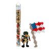 PLUS PLUS 3D Figure Building Block Set, Fun Stem Toys for Kids, 70 Interlocking Pieces - Military Mini Maker Tube