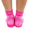 BLITZU Compression Socks for Plantar Fasciitis, Achilles Tendonitis Relief. Ankle Compression Sleeve for Heel Spurs, Foot Swelling, Fatigue & Sprain. Arch Support Brace for Sports, Gym Pink S-M