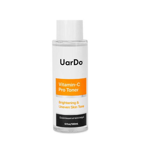 Uardo Vitamin-C Pro Toner 6 Fl Oz | 180ml - usn115 | for All Skin Types &amp; Dull/Uneven Tone | Rest...
