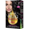 Garnier Olia Ammonia Free Permanent Hair Color, 100% Gray Coverage (Packaging May Vary), 2.0 Soft Black Hair Dye, Pack of 1