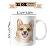 Custom Mug Personalized Coffee Mug - Design Custom Cup with Custom Photo Text and Logo Novelty Customized Gifts for Men and Women Tea Cup Taza Personalizada 11oz Both Sides Custom Coffee Mug