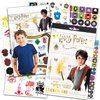 Harry Potter Party Favors Super Set Bundle ~ 75 Ct Harry Potter Temporary Tattoos and Over 575 Harry Potter Stickers Decorations | Harry Potter Party Supplies