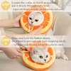ANWA Adjustable Cat Cone Collar Soft, Cute Cat Recovery Collar, Cat Cones After Surgery for Kittens