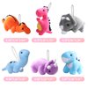20 Pack Dinosaur Plush Stuffed Set, Mini Animal Cute Dinosaur Figures, Soft Keychain Toy for Kids Toddler Goodie Bag Filler, Doll Machine, Treasure Carnival Prizes Birthday Party Favors Gifts