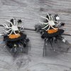 Halloween Hair Clips Strange Spider Witch Hat Hair Accessories for Women Glitter Star Sequin Designs Halloween Small Claw Clips for Thick Thin Hair Decorations 2 Pcs(Spider)