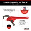 RIDGID 31305 Model E-110 9.5" Offset Hex Jaw Pipe Wrench, Red, Made in The USA