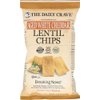 THE DAILY CRAVE Aged White Cheddar Lentil Chips, 4.25 OZ