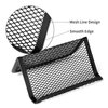 Golden Pearl Black Metal Mesh Business Card Holder Desk Business Card Organizer for Desk Office Name Card with 50 Name Card Capacity-6pcs