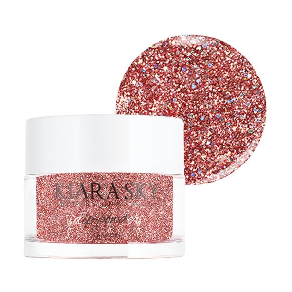 Kiara Sky Long Lasting Nail Dip Powder Pink Tones 1 oz, Tahitian Princess