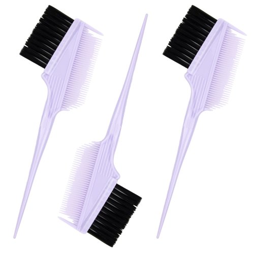 Emperor Hair Dye Brushes - 3 Angled Tint Brushes with Integrated Combs - Hair Dye Brush Applicato...
