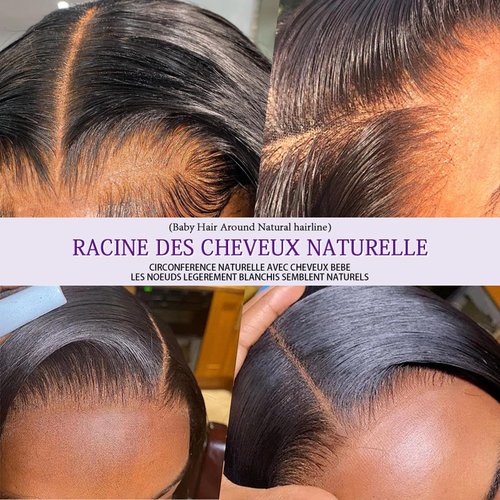 Body Wave Lace Front Wigs Human Hair Pre Plucked 13x4 HD Glueless Lace Frontal Wigs for Women 180 Dentisy Brazilian Human Hair Lace Front Wigs with Baby Hair Natural Black 28 Inch