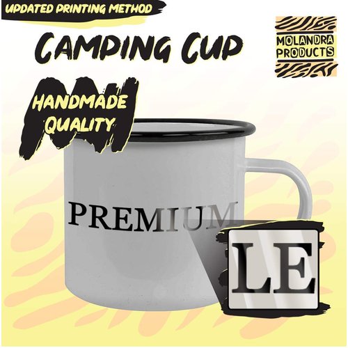 Molandra Products Lip Boss - 12oz Camping Mug Stainless Steel, Black